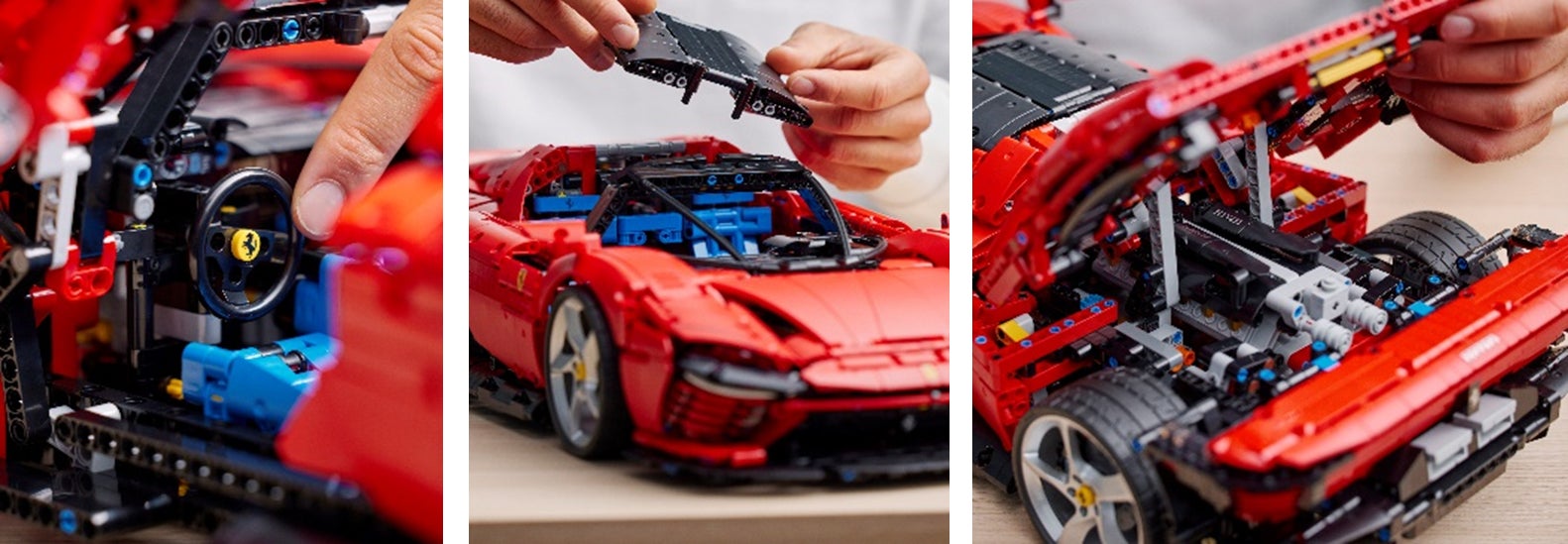 フェラーリの最新マスターピースが大人レゴで登場 レゴ®テクニック