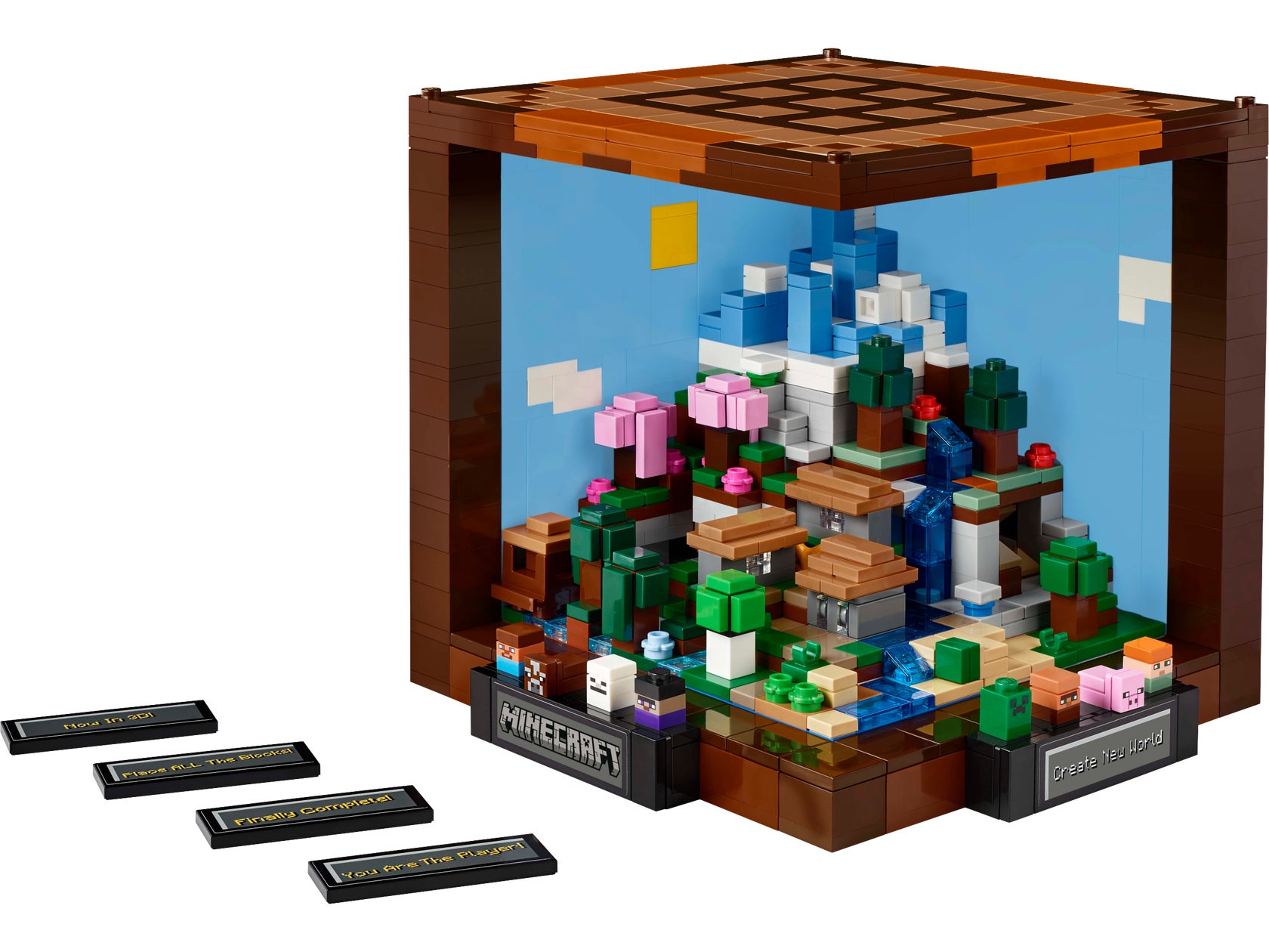 Rego Minecraft 「レゴ®マインクラフト」 最新ラインアップの紹介 8月1日(木)発売:初の大人向け製品「作業台」も登場 | レゴジャパン株式会社のプレスリリース