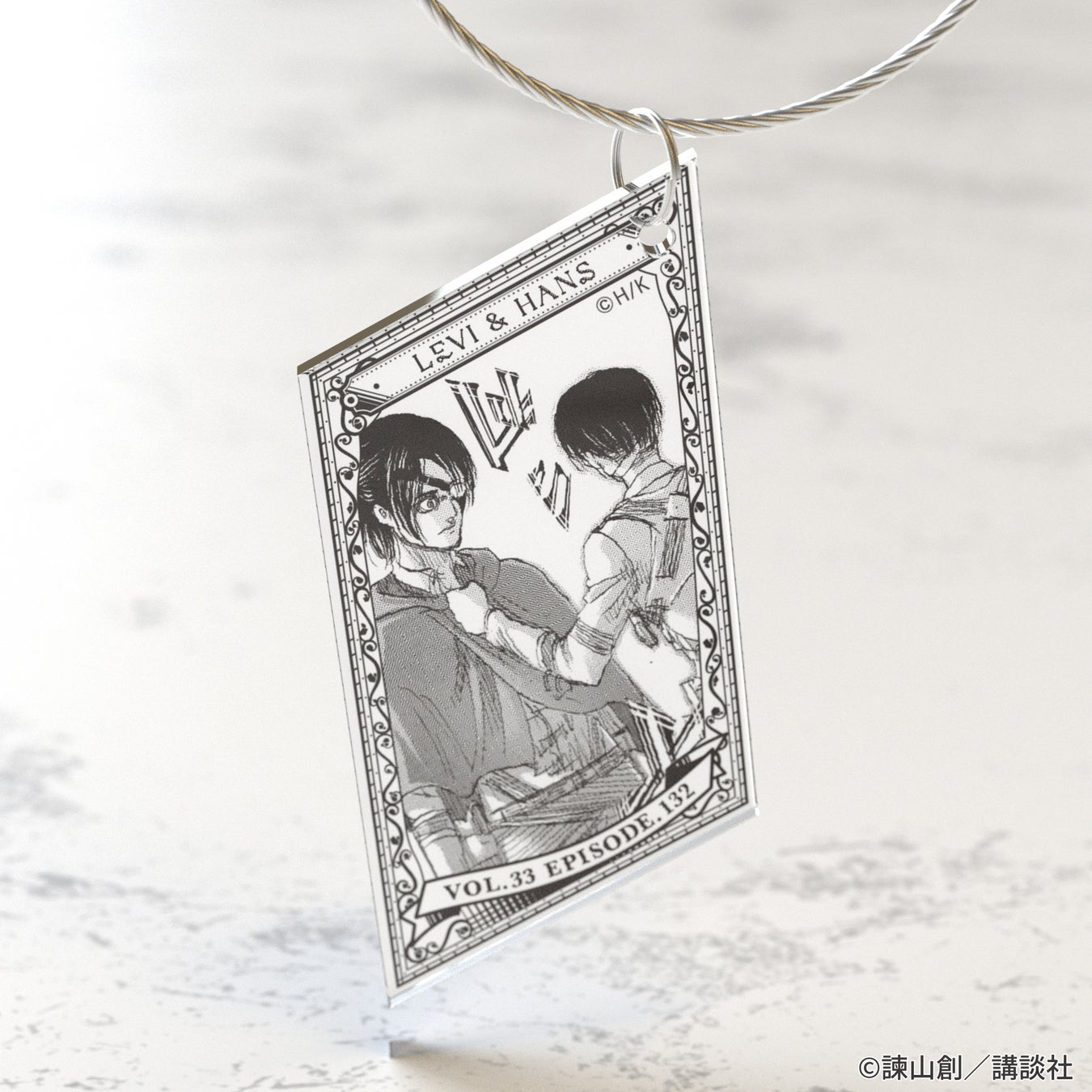 進撃の巨人 Anique アクリルキーホルダー リヴァイ兵長 Anique】リヴァイのバースデーを記念して、“MEMORIAL FRAGMENT