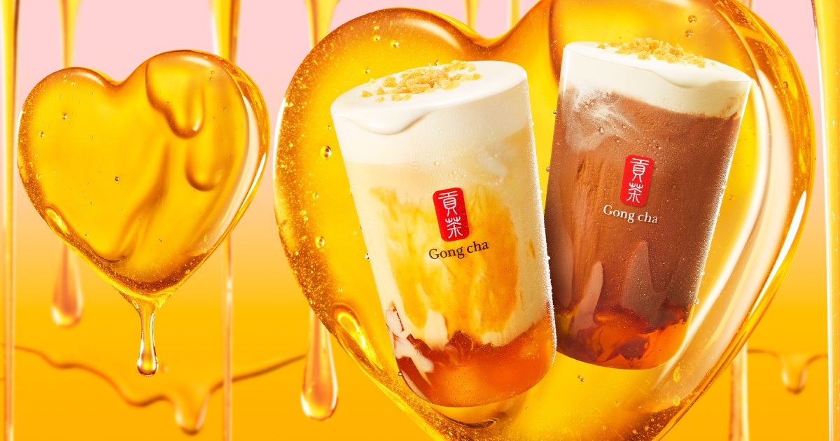 ゴンチャのバレンタインはハニーが主役！甘えていいよ？ 『My