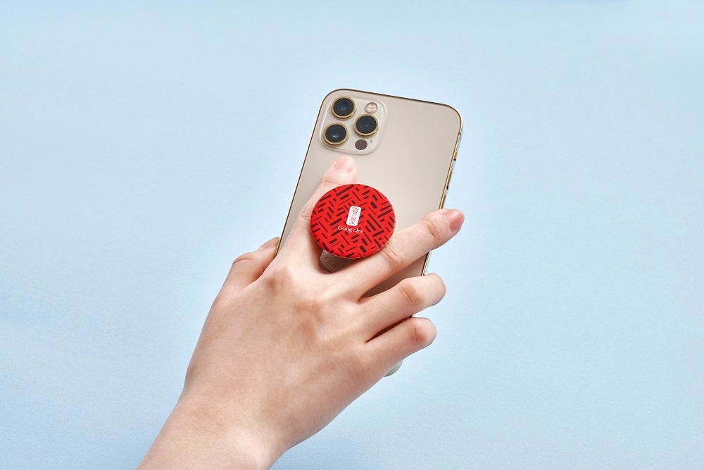 ゴンチャ スマフォグリップ