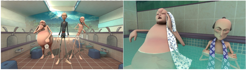 VR銭湯マナークイズイメージ