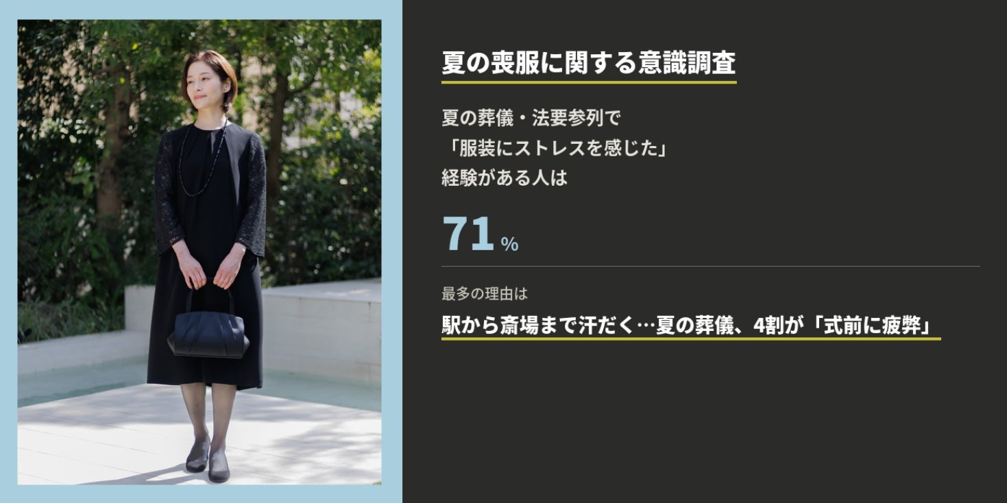 葬儀 服装 夏