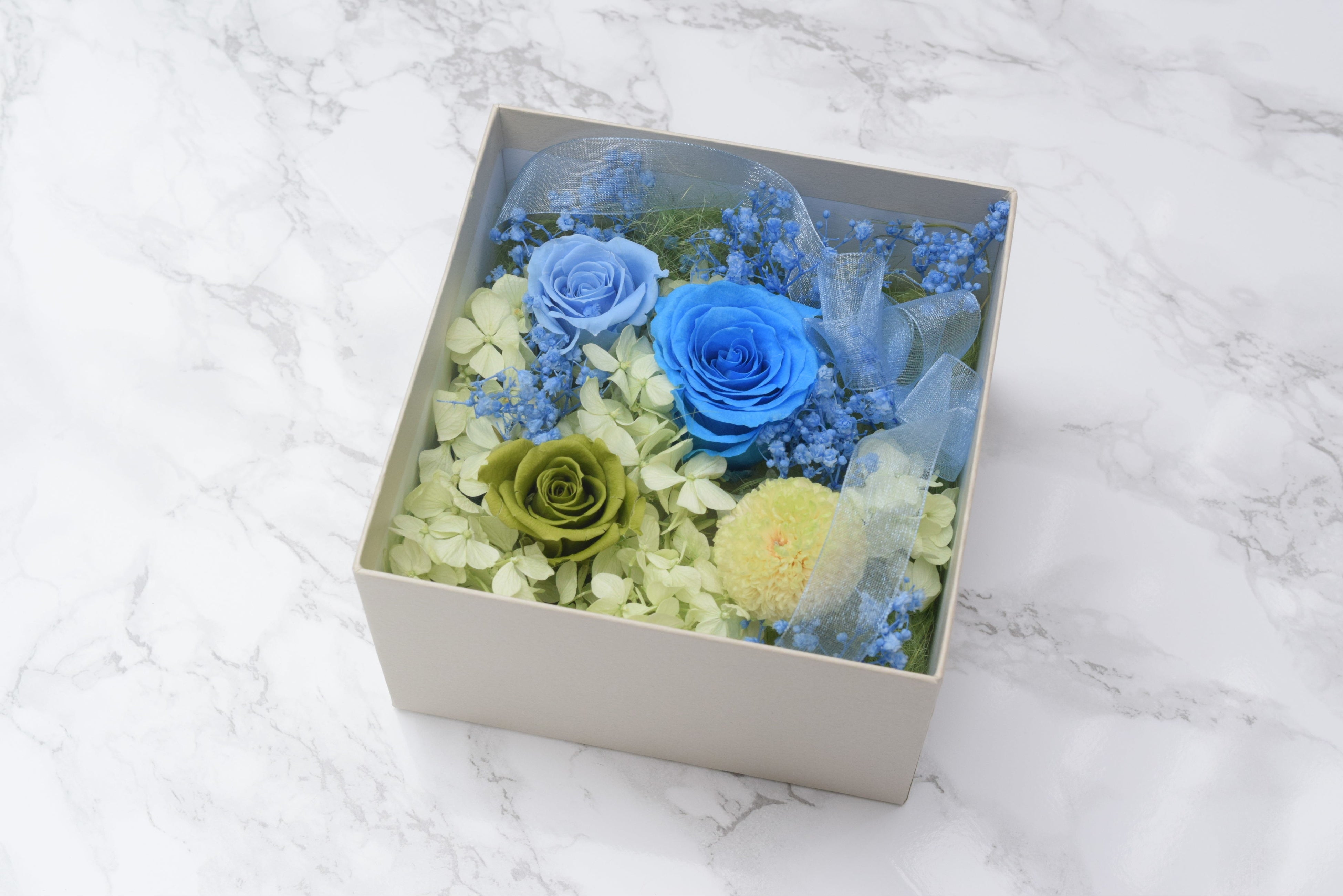 礼の日オリジナル プリザーブドフラワーギフト