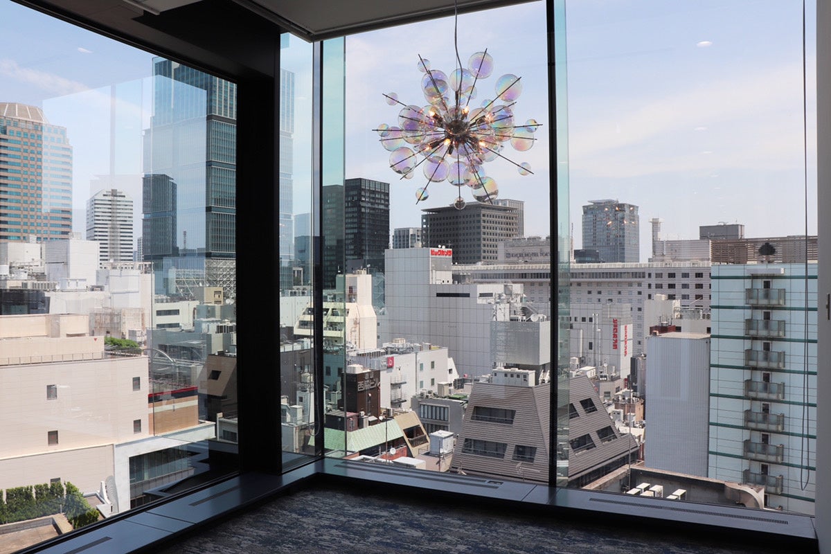 ミーティングルームDからの眺め