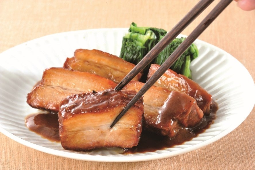 豚肉の味噌煮込み　調理例