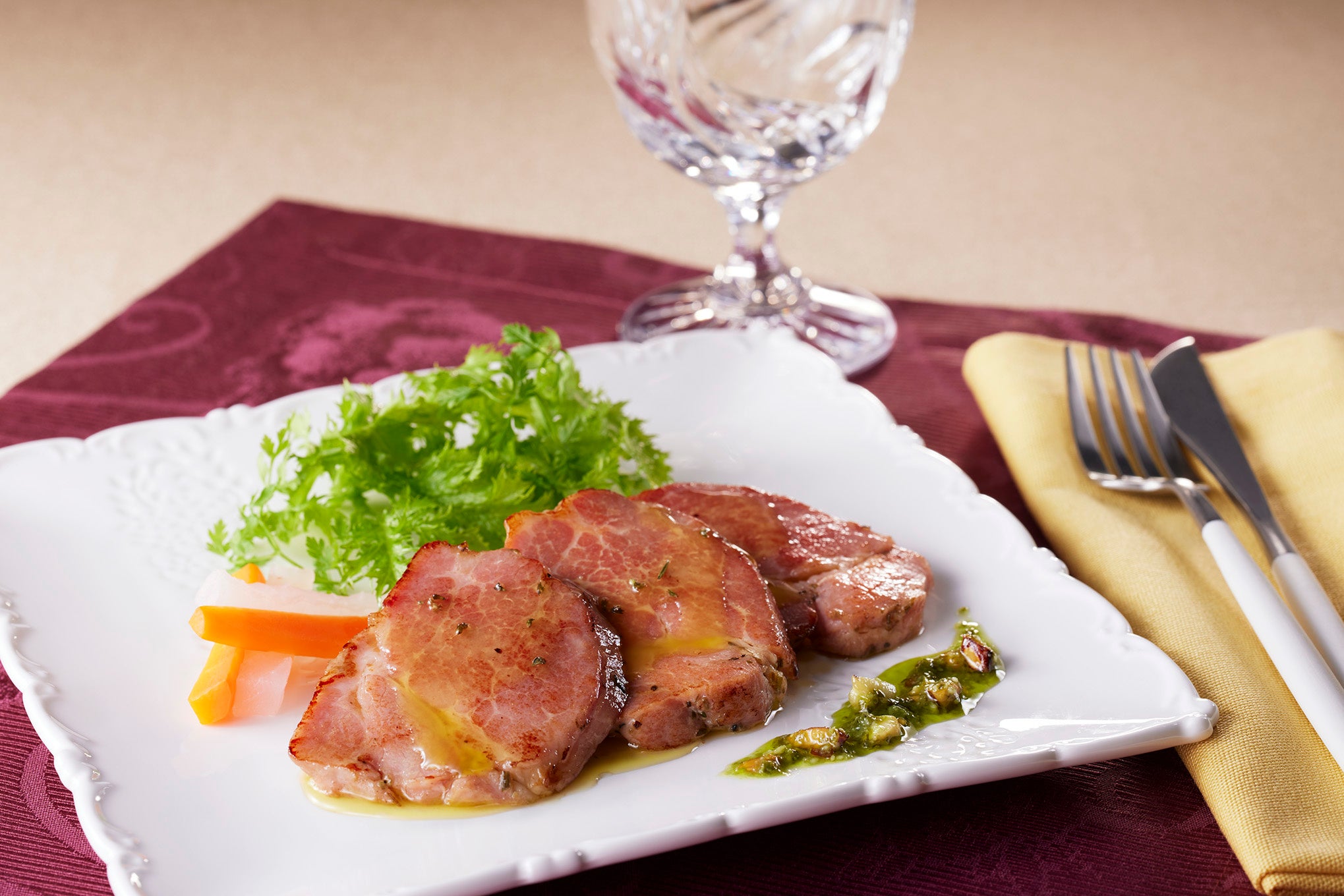 豚肉のロースト オリーブオイル煮イメージ