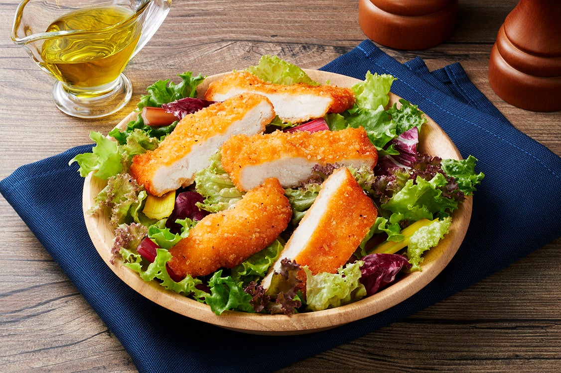 調理例：サクッ！チキ_黄金のチキンフィレ