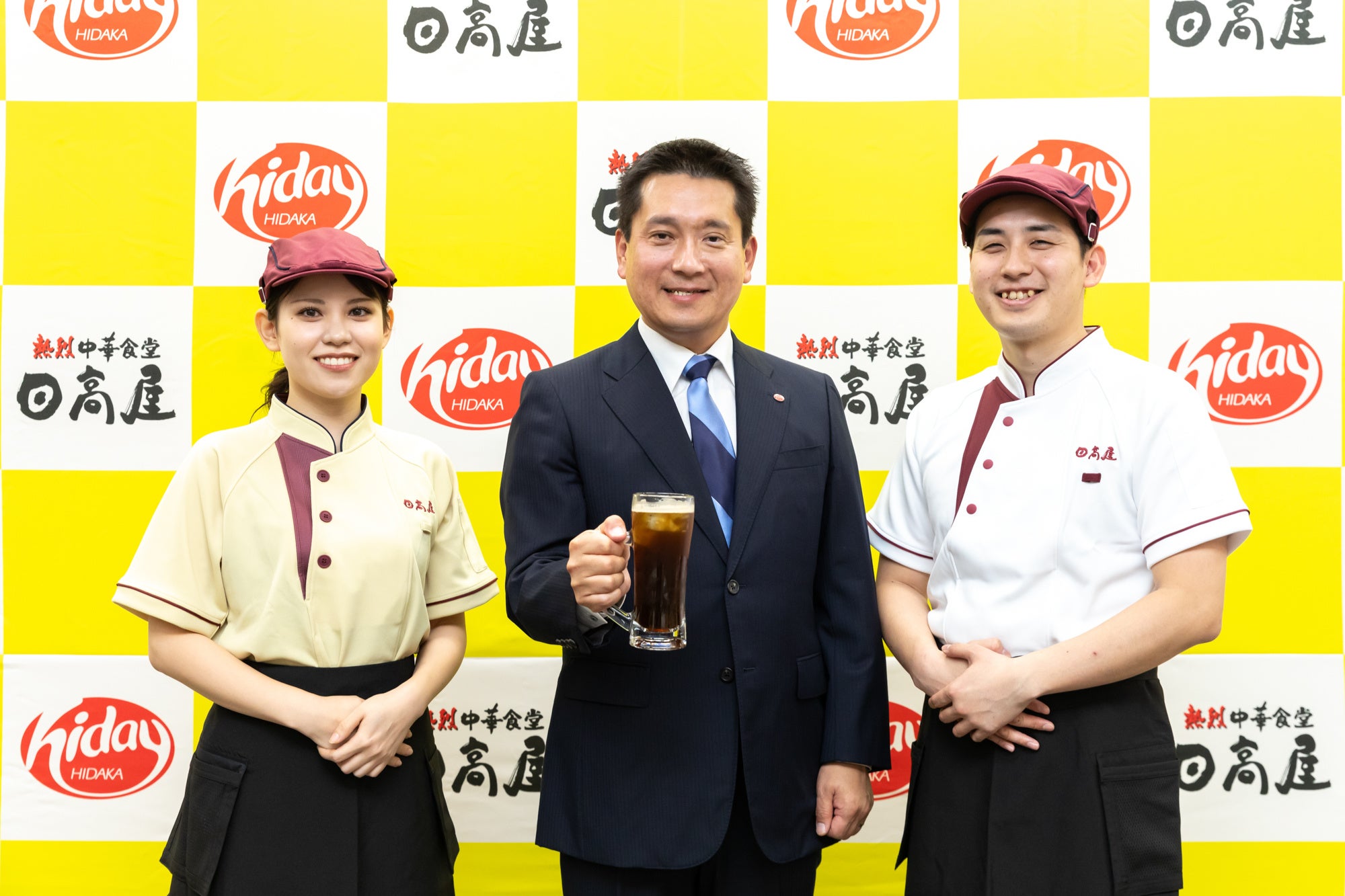 いつまでも「日高屋に行きたい！」と思っていただける 店づくりを目指し精進していきたい。