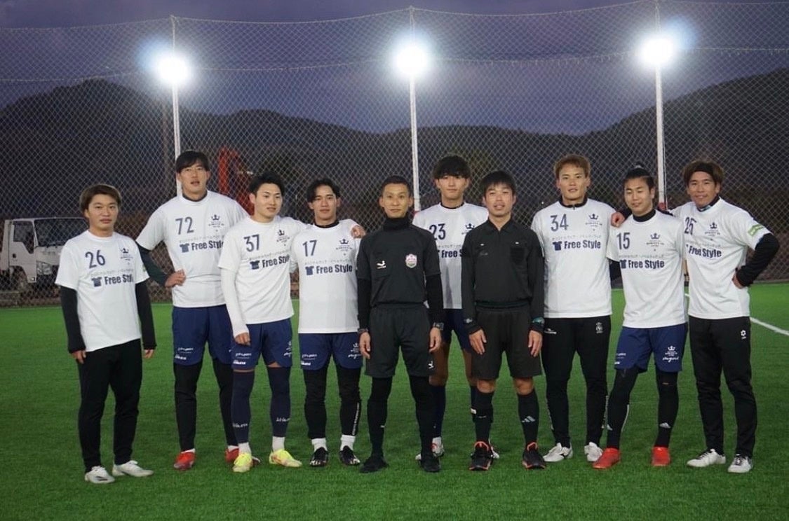 昨年のプロサッカー選抜チーム