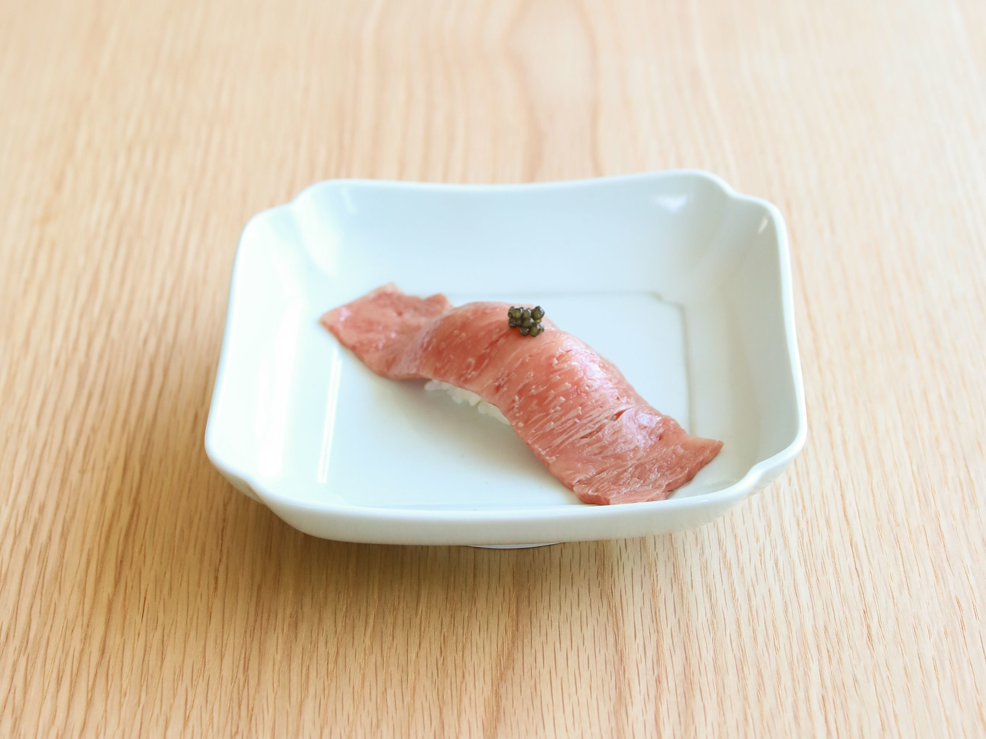 松阪牛寿司 松 キャビアトッピング イメージ