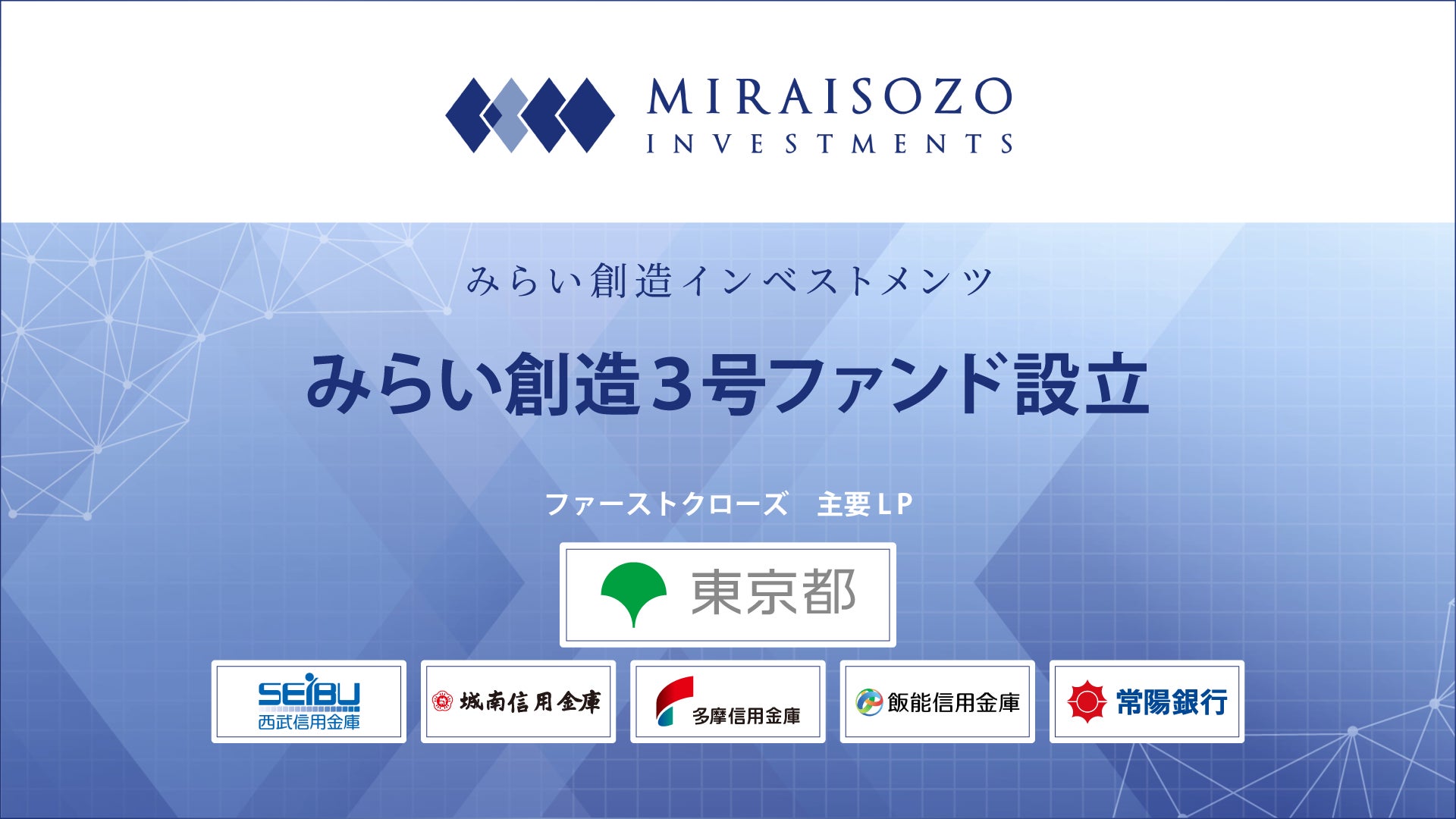 未来创造投资公司设立"未来创造3号基金"