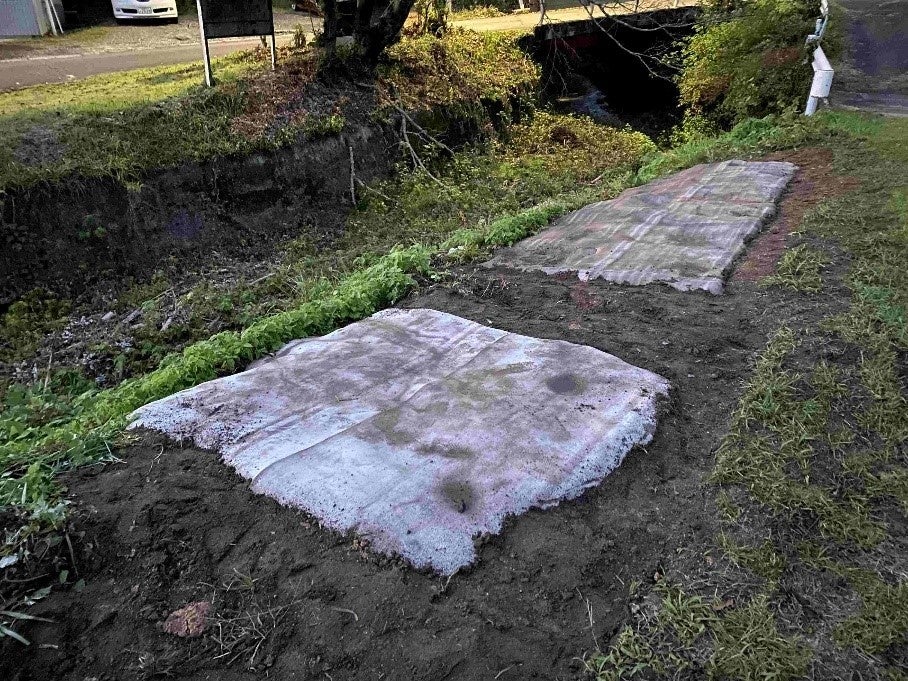 イノシシなどの獣害対策向けに「コンクリートキャンバス」を拡販