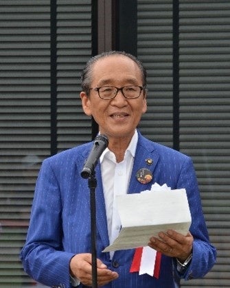 日比 一昭 市長による挨拶