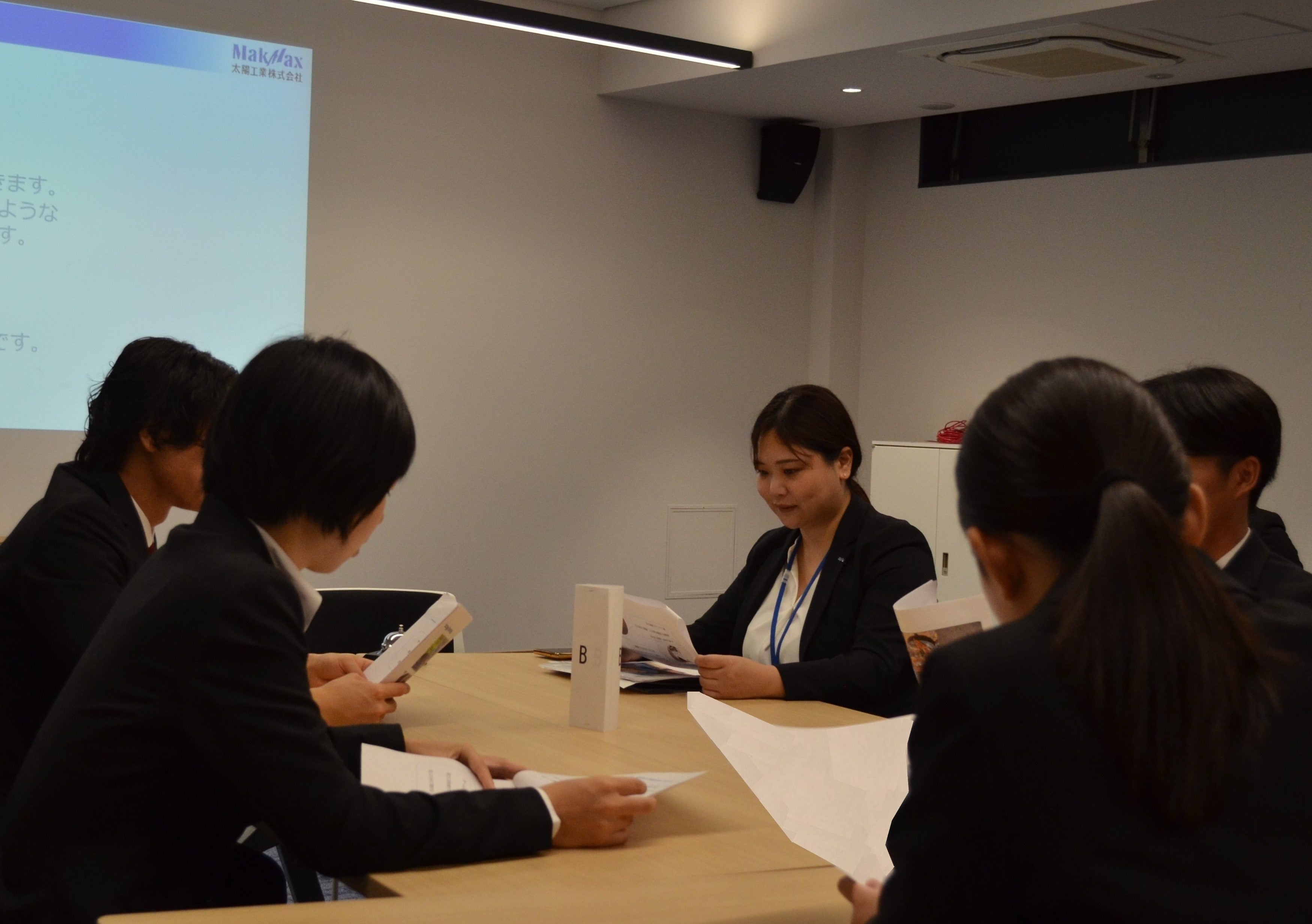 自己PR大会の様子