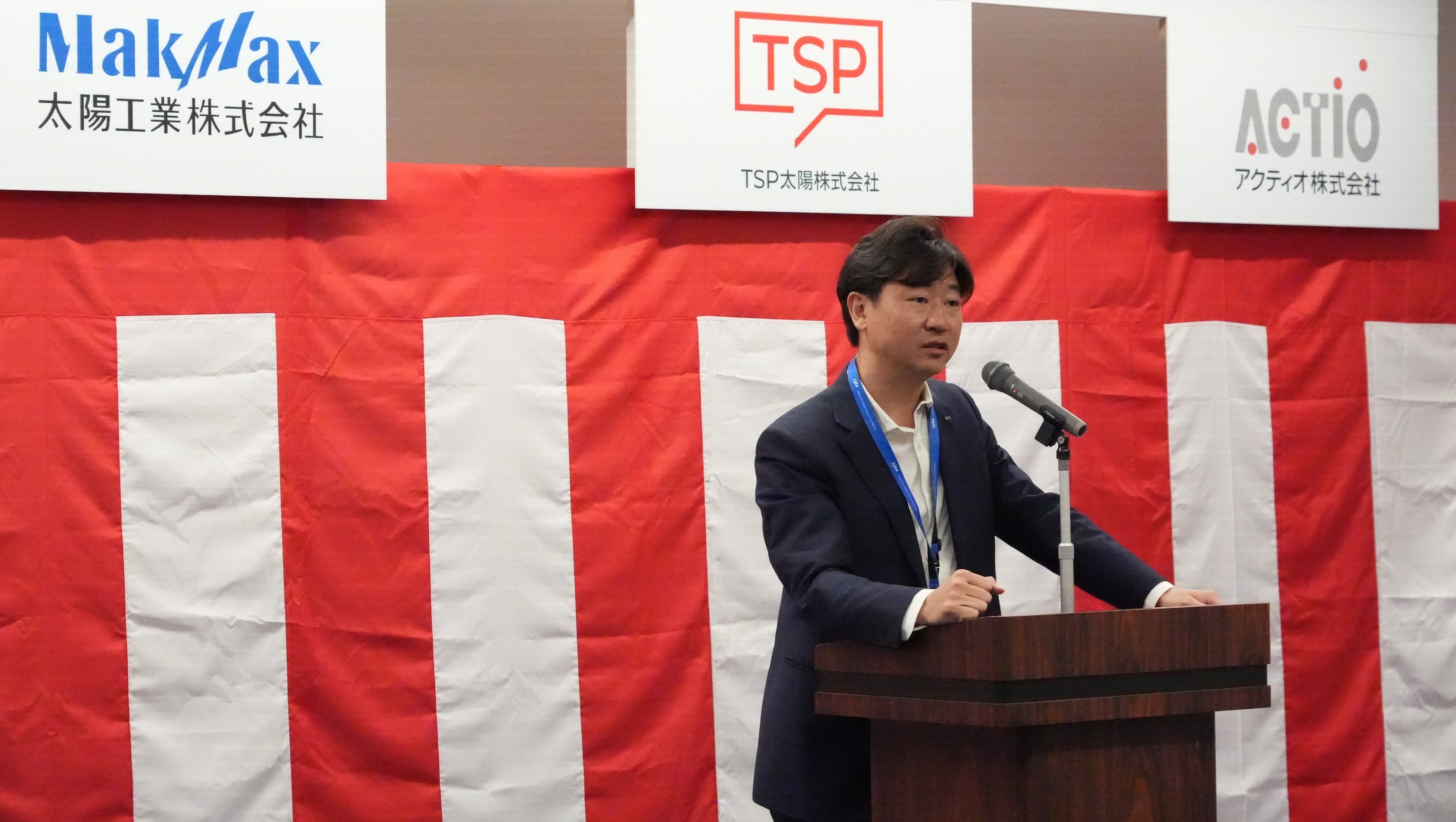 代表取締役社長　能村祐己による祝辞