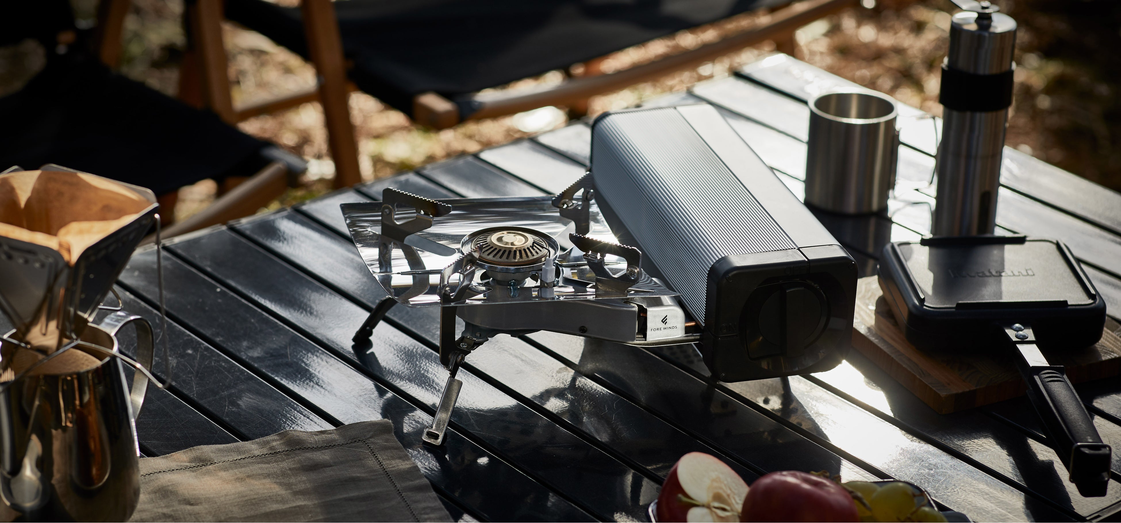 FORE WINDS「フォールディングキャンプストーブ」