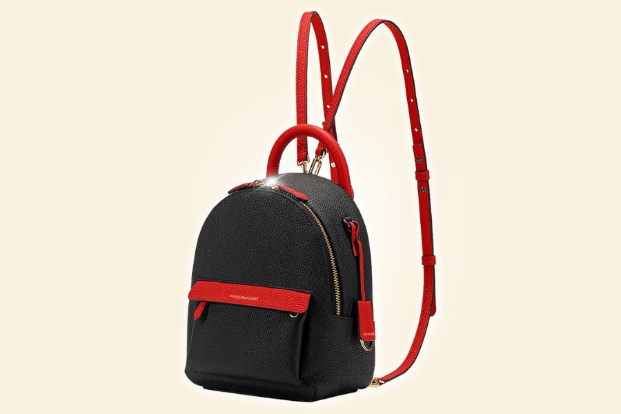 ★MAISON DE SABRE★2WAY レザー ミニ バックパック 刻印無料 本日より発売!MAISON de SABRÉから新商品『ミニバックパック