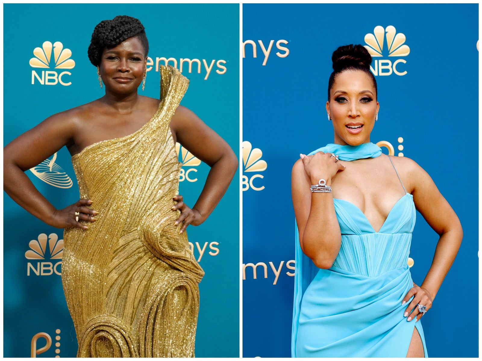 左から サラ・ナイルズ、ロビン・テーデ ⒸBOUCHERON