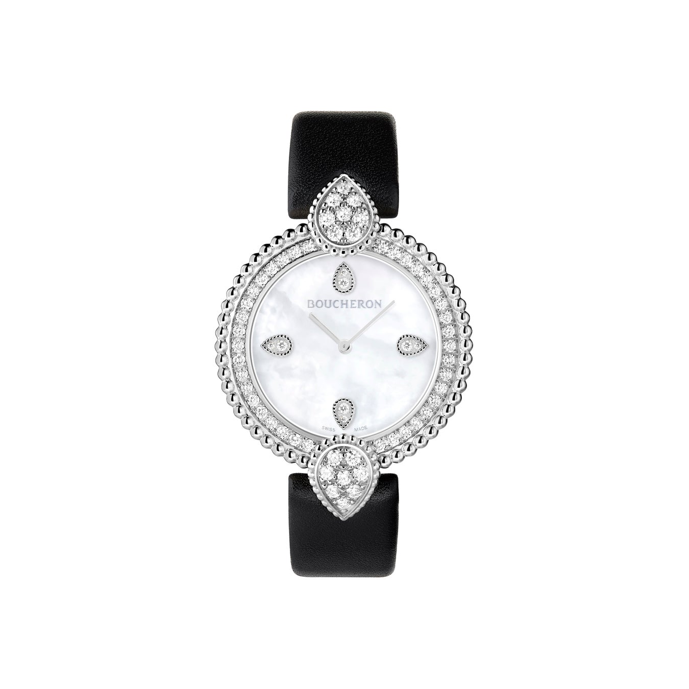 ブシュロンの人気コレクション「セルパンボエム」新作時計&ジュエリーで魅せる涼やかコーデ3選