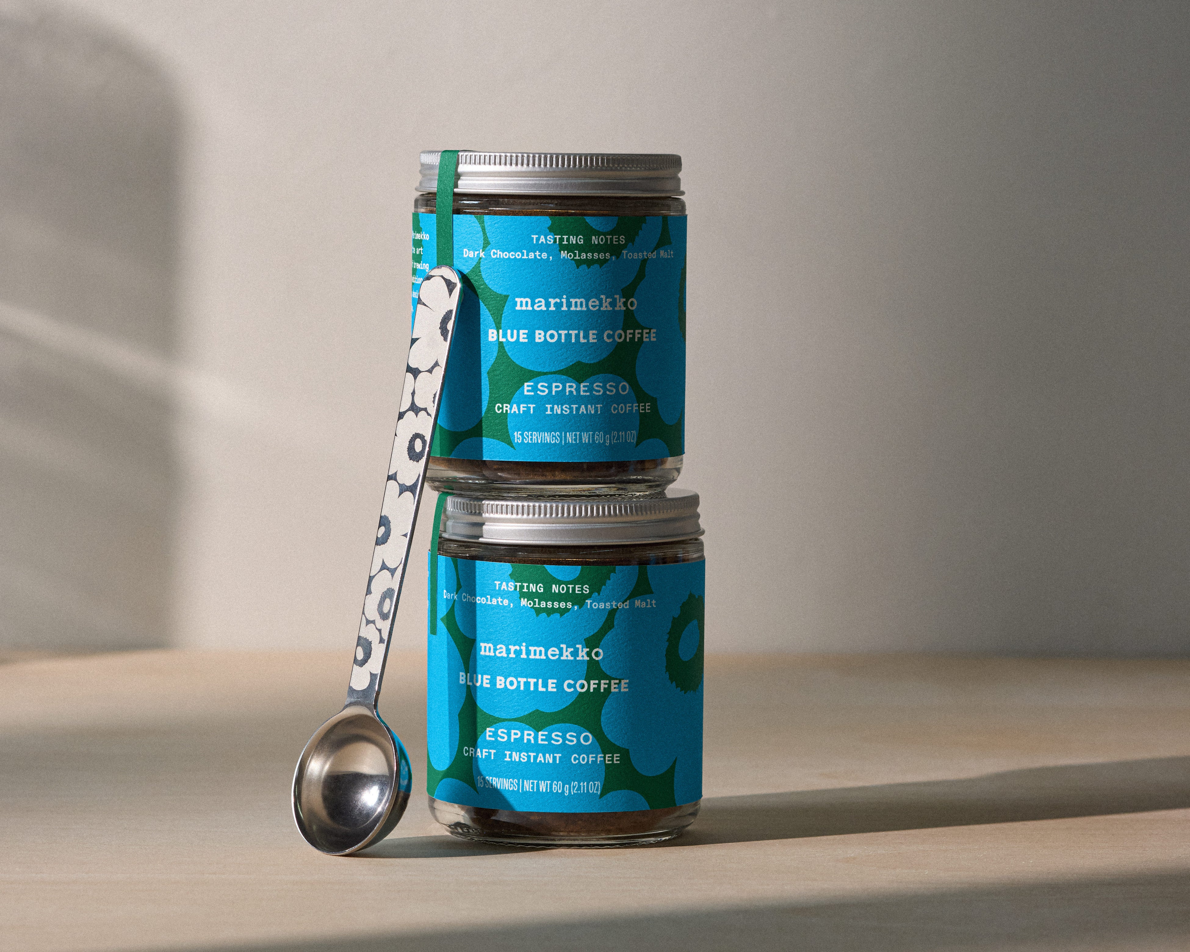 【限定品】マリメッコ ブルーボトル コーヒー&スプーンセット ブルーボトルコーヒーが「マリメッコ」とコラボ！ 数量限定