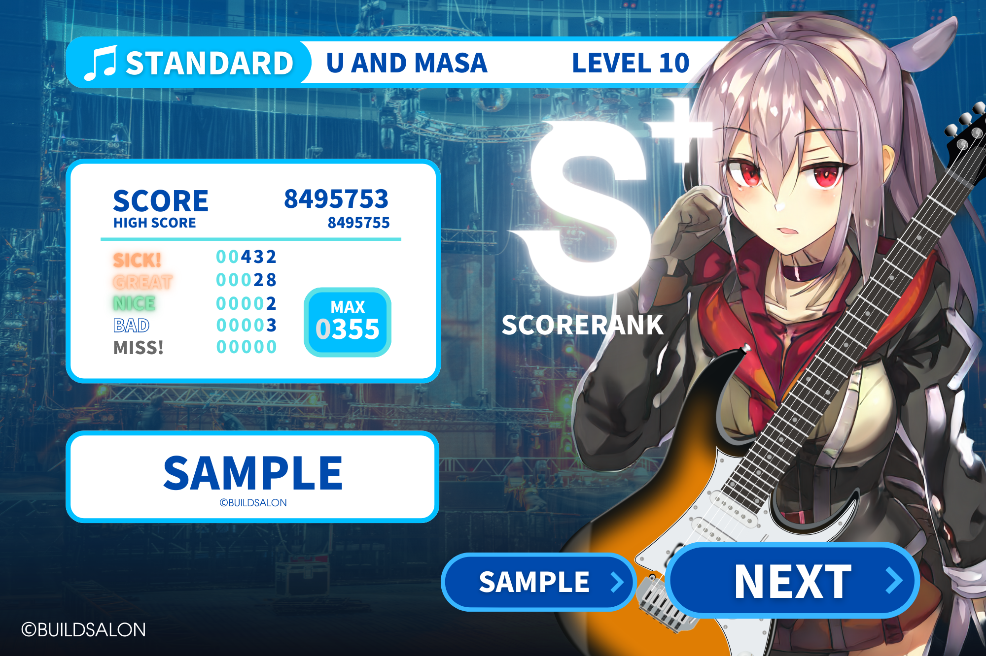 NFT音楽ゲーム開発例