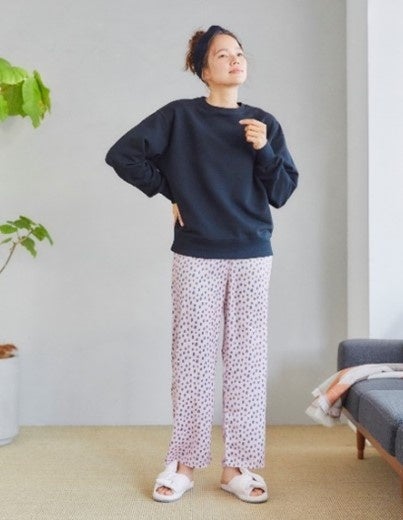 プリント（ピンク）