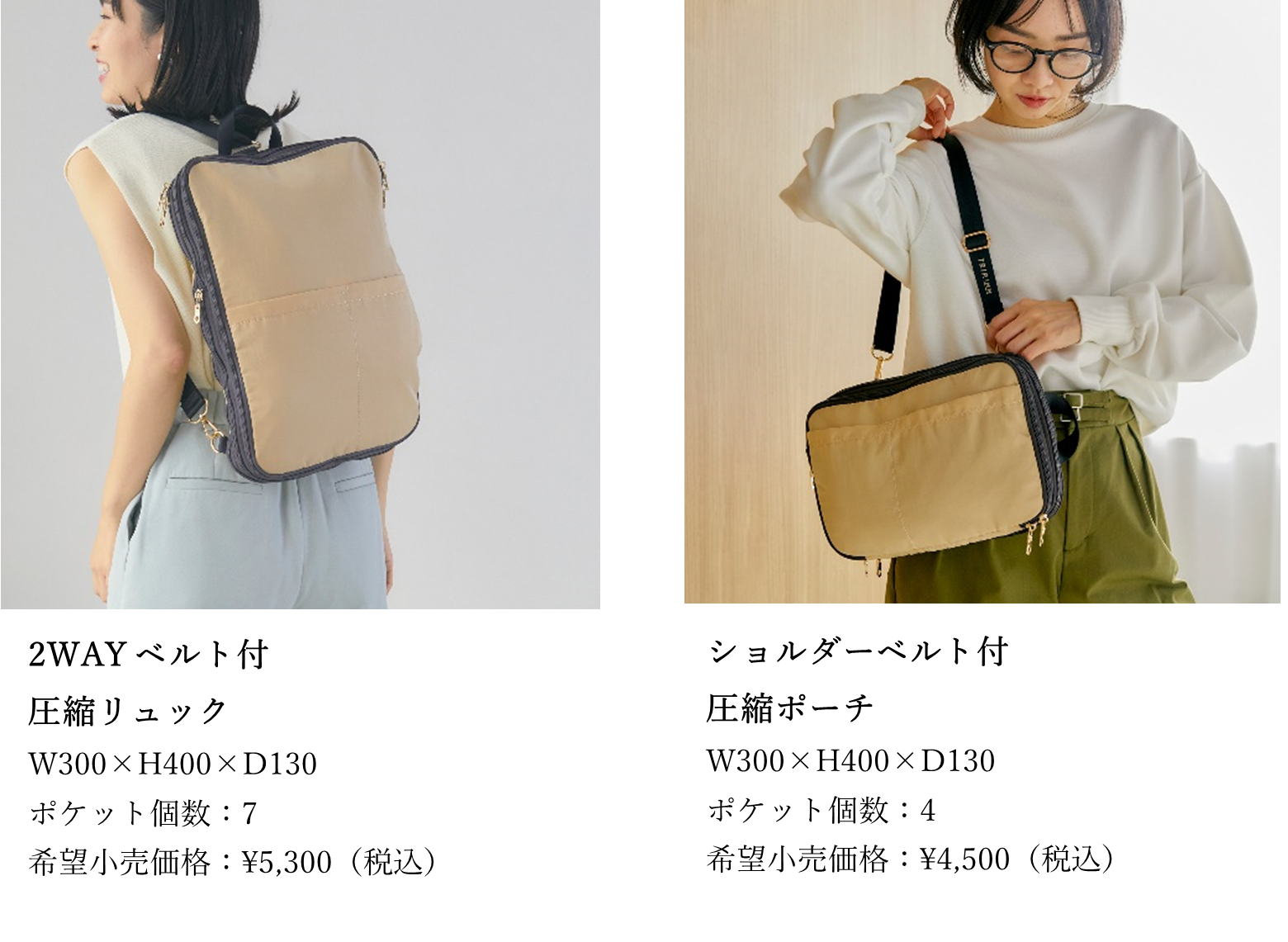 旅行必需品がこれひとつに収納できる！ カバンの中身を上手く整理し