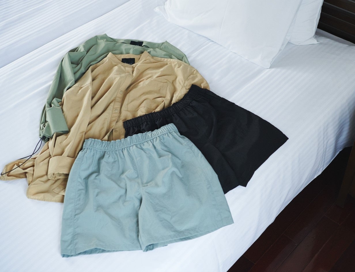 ラッシュガードショートパンツ（¥8,250）