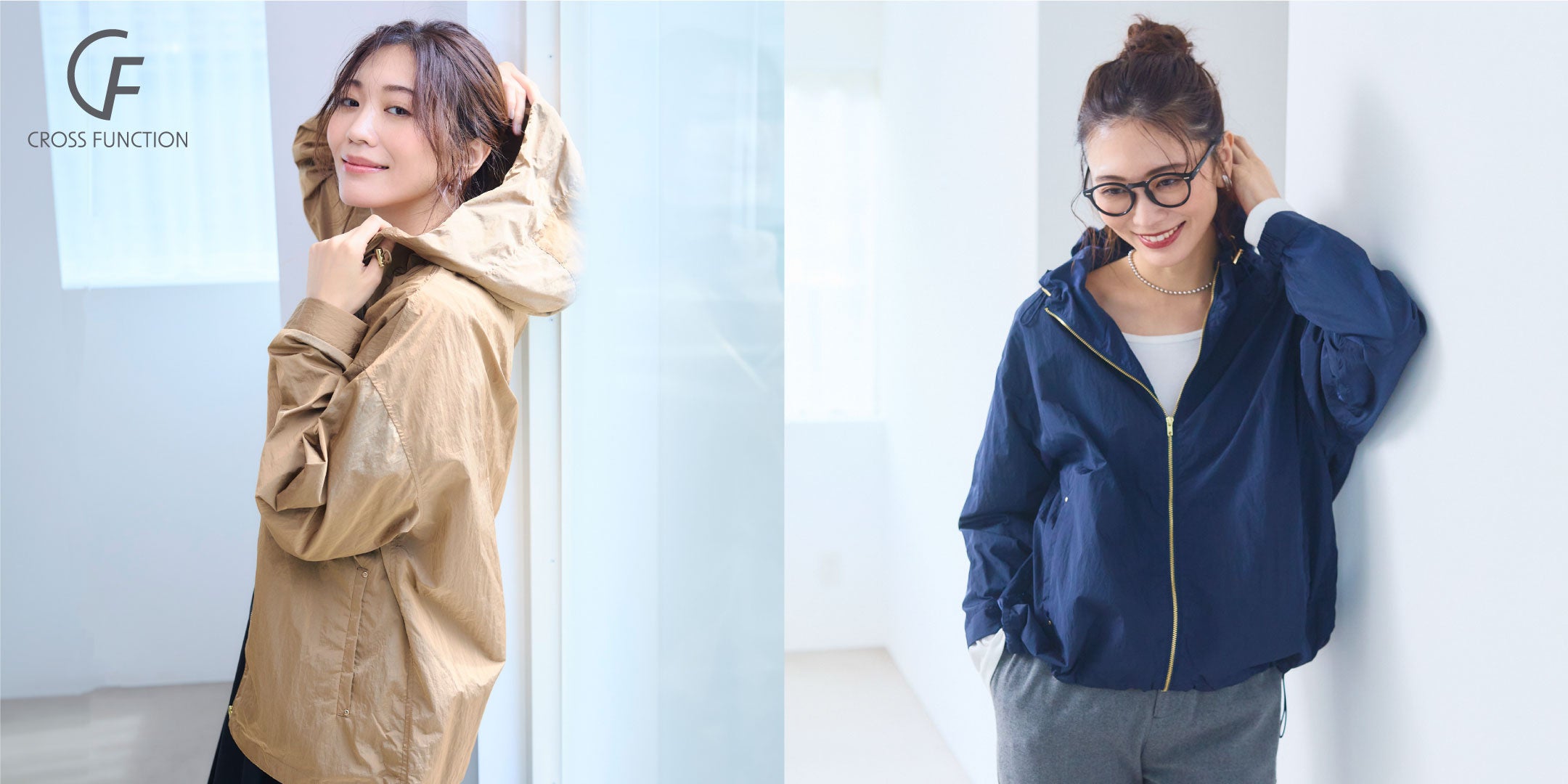 CF(CROSS FUNCTION) /シリーズ累計10万枚※販売のナイロンブルゾンから秋バージョンが新登場