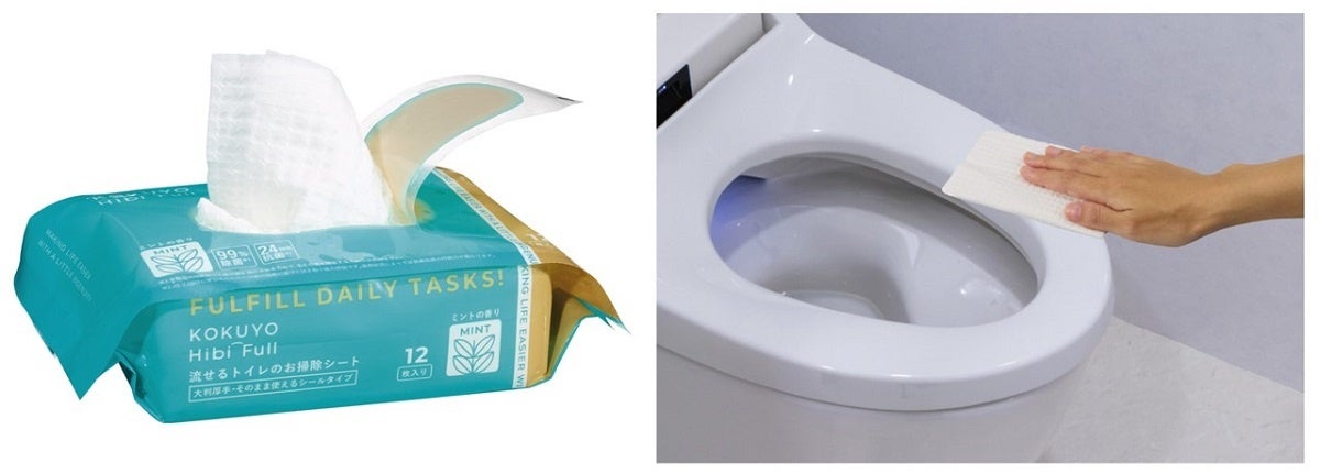 （左）商品イメージ　（右）使用イメージ