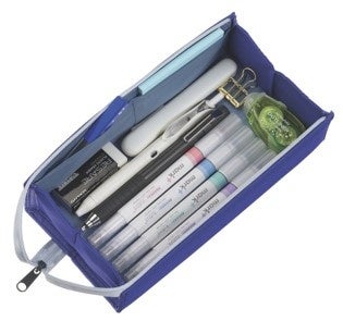 写真：Lサイズのファスナーを開いた時