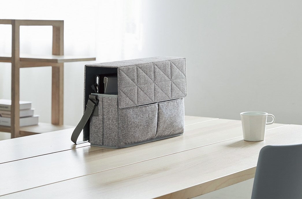 【最終値下げ】ENRICH 月ペリ　ブラック　収納袋付 MDS BtoB |#プラス モバイルバッグ モバイルバッグ＋ ワイド