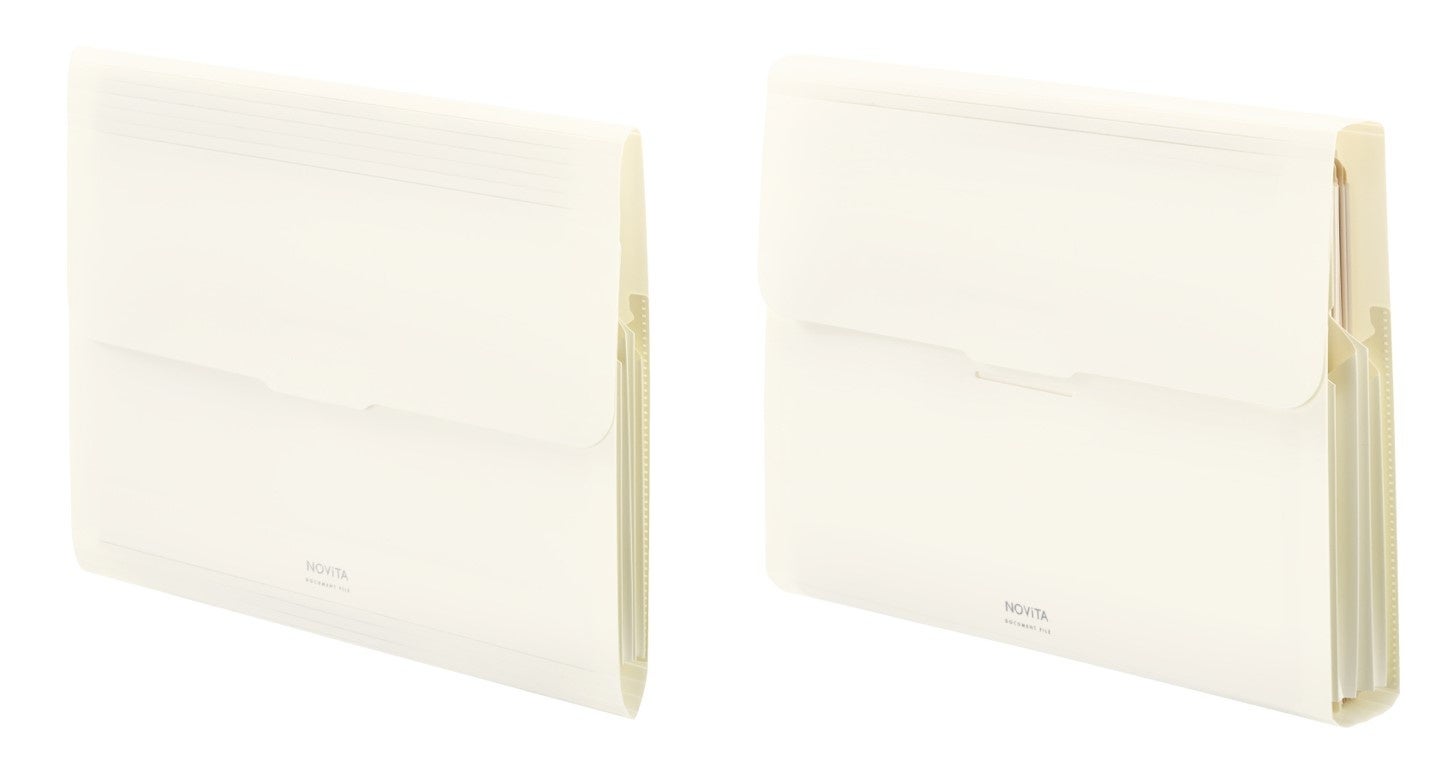 使用イメージ（左）収容前、（右）収容後