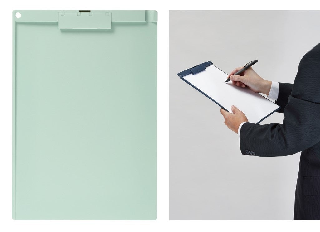 「クリップボード（薄型・静音クリップ）」使用イメージ