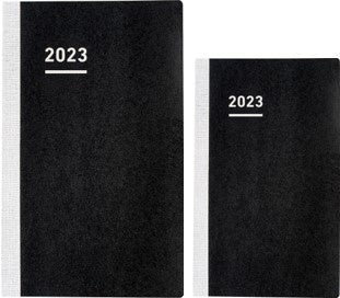 カバー無しリフィル（左から）A5スリムサイズ、B6スリムサイズ