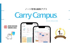 【勉強アプリ「Carry Campus」リリース1周年】中高生のスマホ学習の実態に迫るアプリの利用状況データ公開