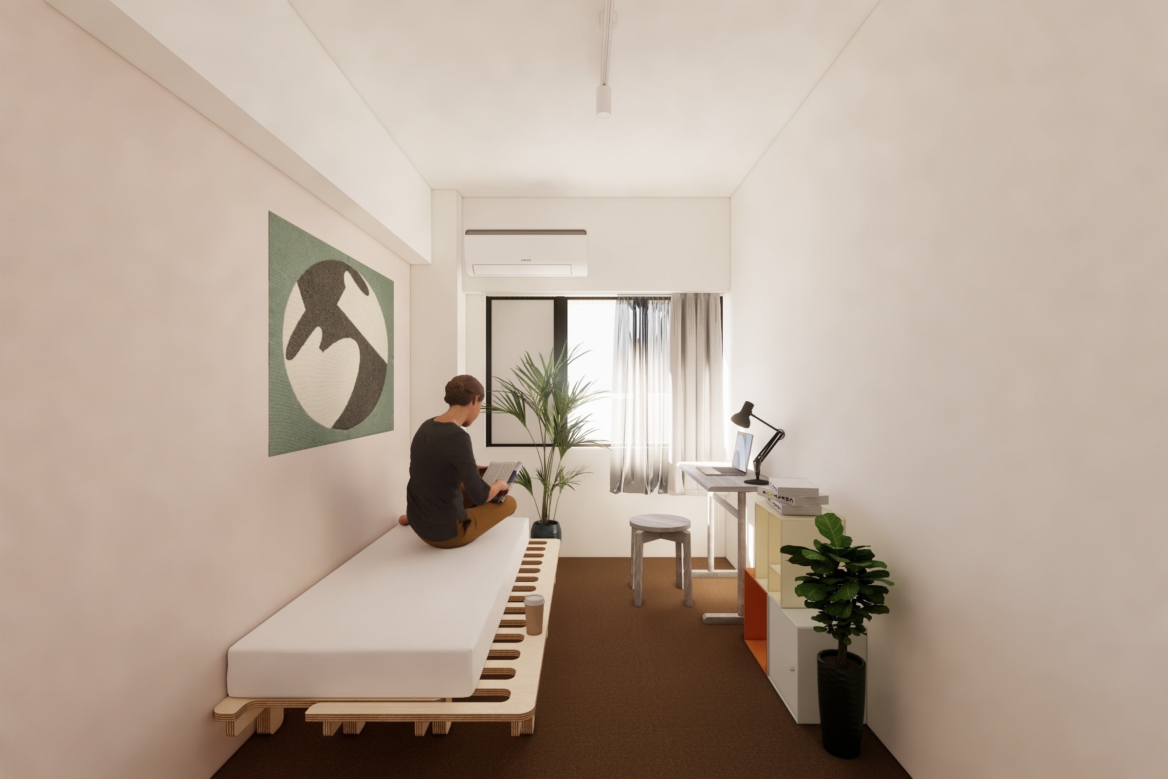 Room A（11.6㎡-） 費用を抑えたミニマルなワンルームプラン。