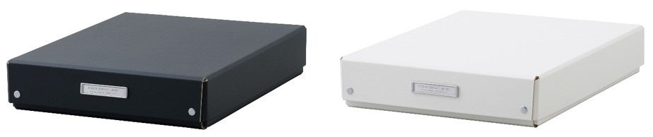 デスクトレー　（左から）黒、白