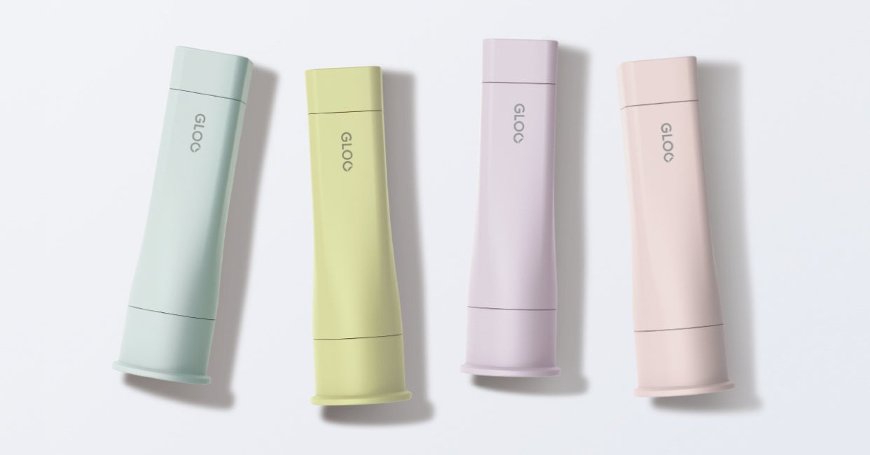写真:「GLOO(グルー)」スティックのり限定カラー