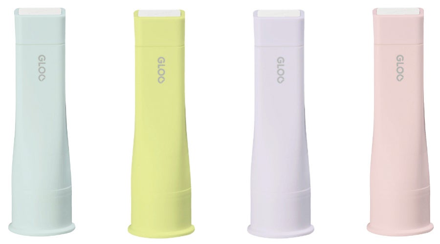 (左から)パウダーミント、ピスタチオ、ライラック、ベビーピンク