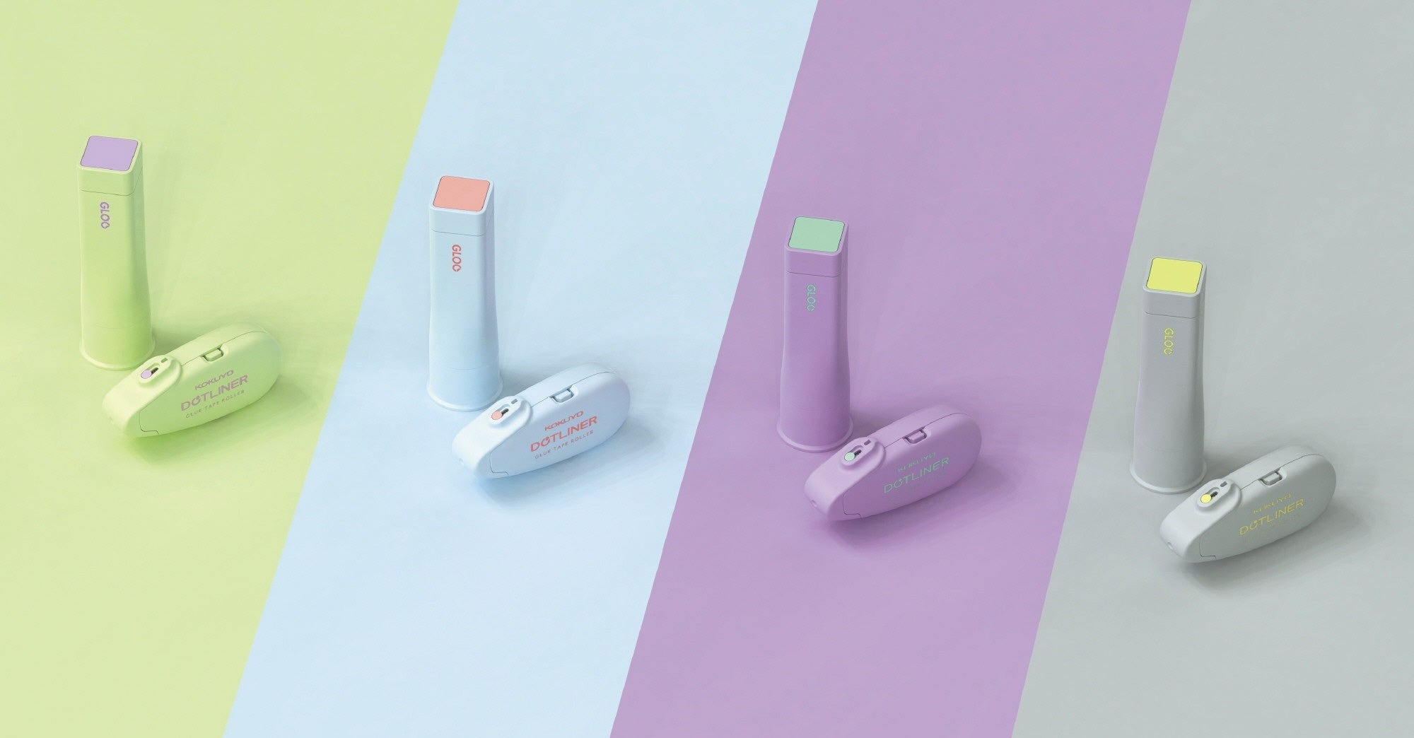 気分が上がるような爽やかさと遊び心のある「バイカラーデザイン」を