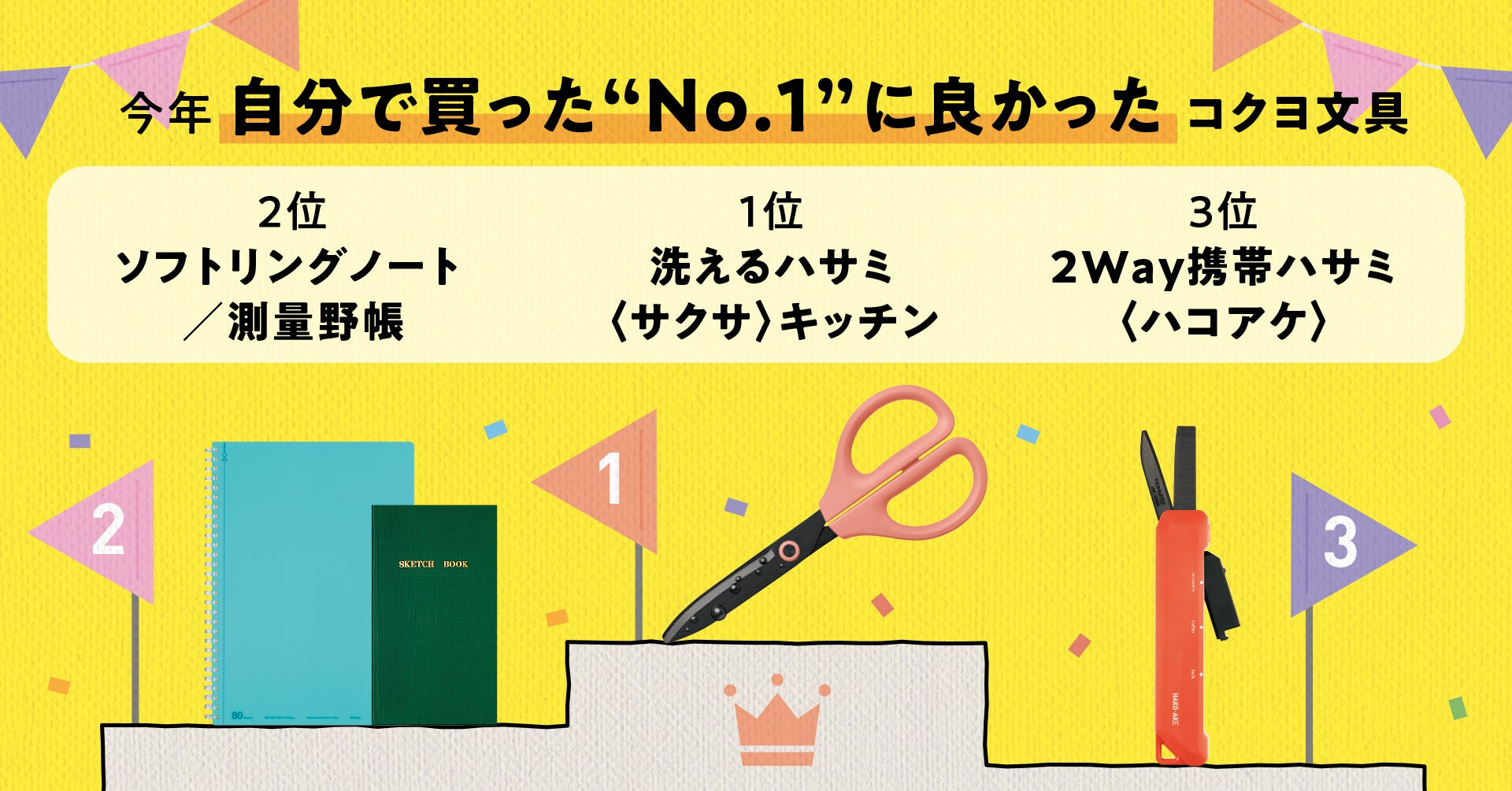 文具のプロに聞いた「今年自分で買った“No.1”に良かった文具」に関する