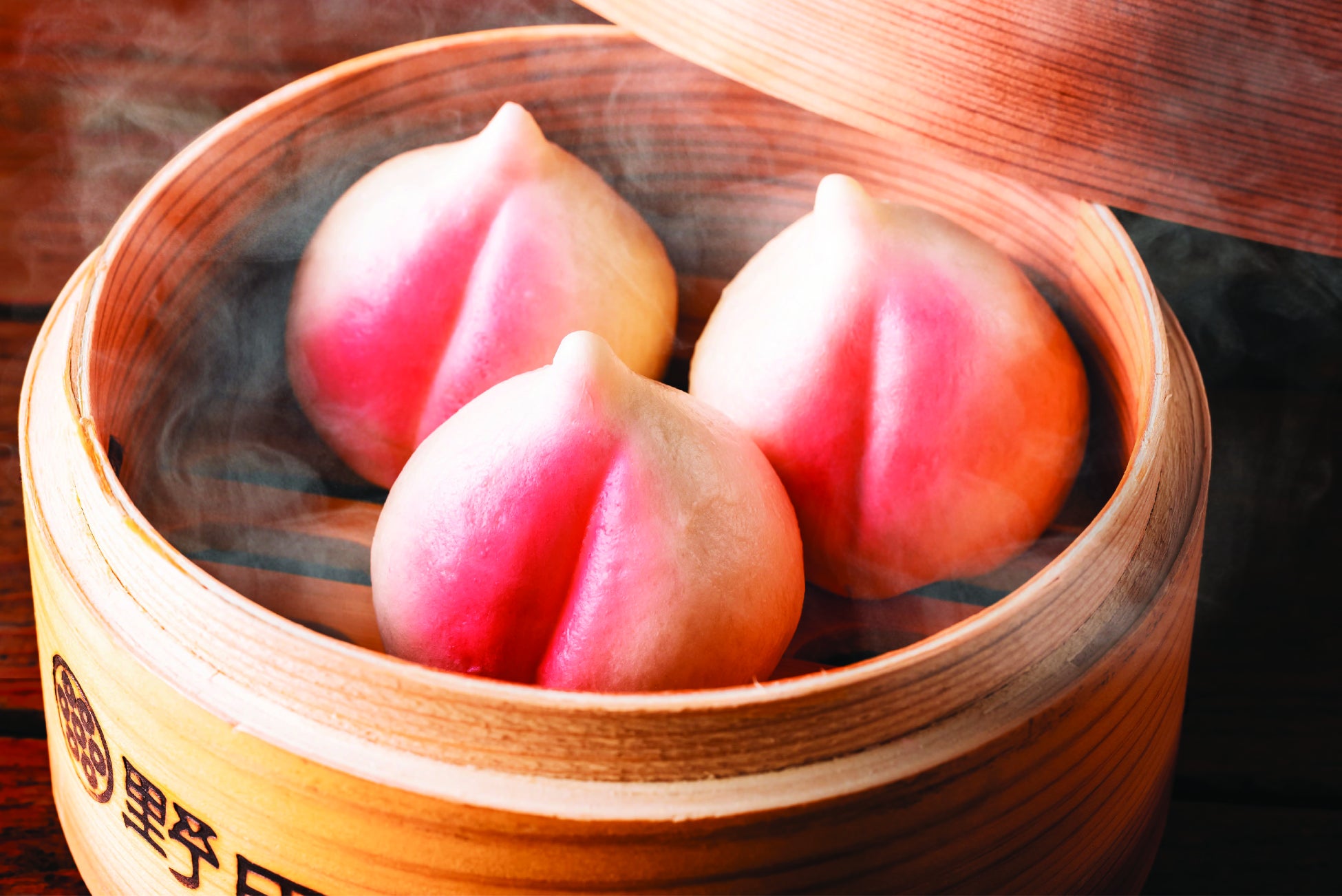 特製 桃饅頭