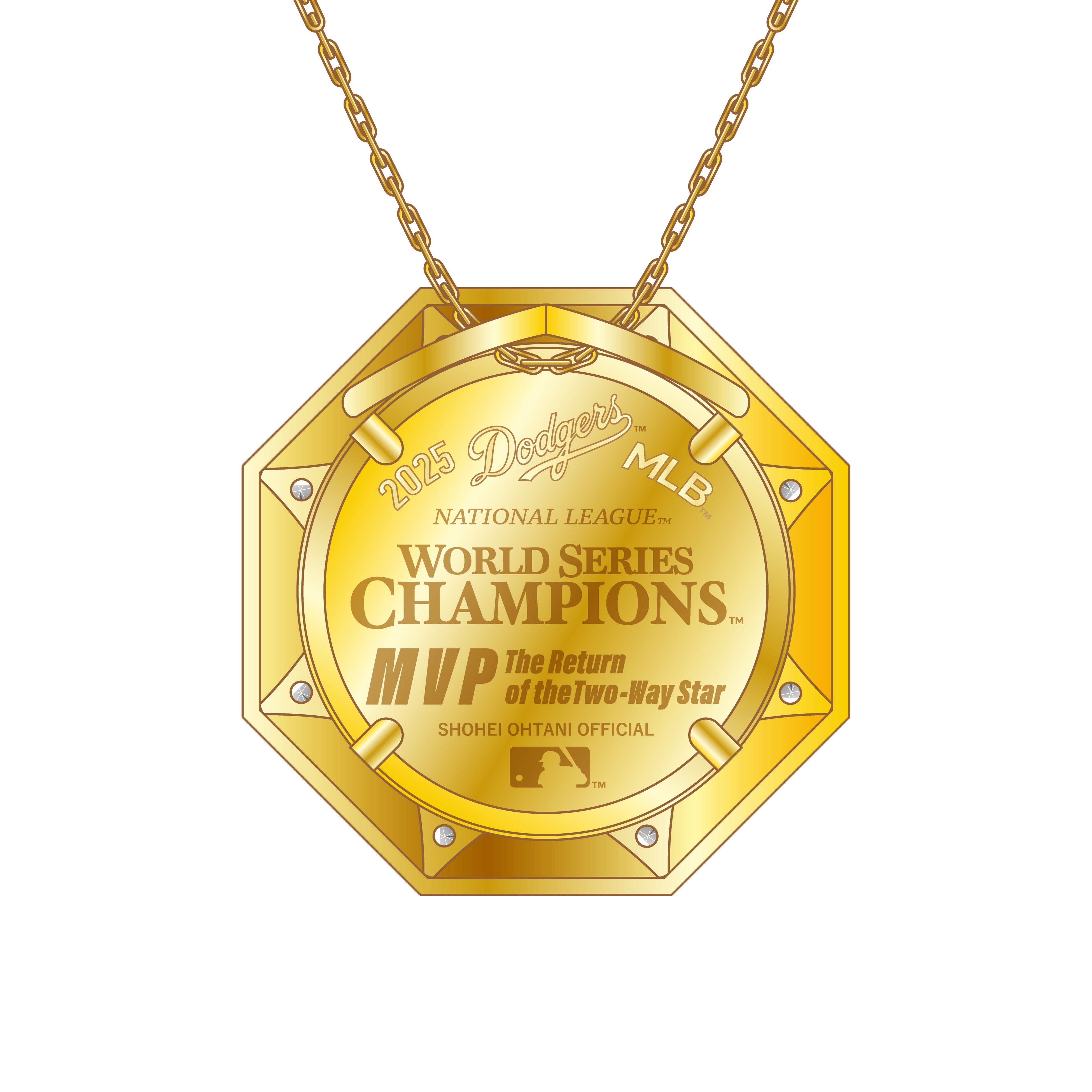 大谷翔平選手 2025シーズン ワールドシリーズ優勝、MVP受賞記念 正規