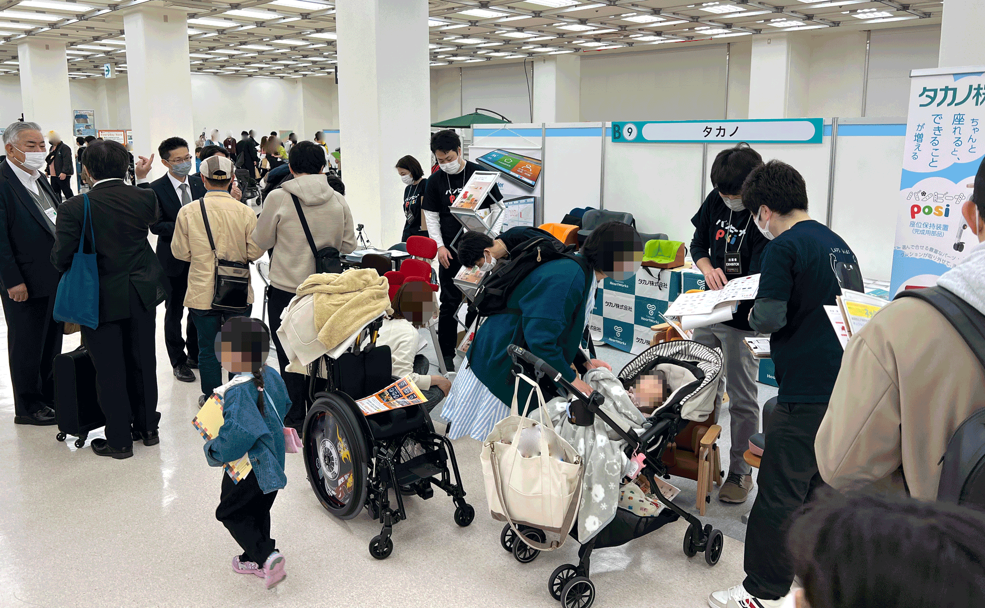 2022年のタカノ出展ブース