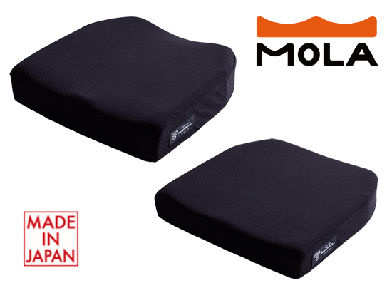 座りごこちと姿勢の安定性を備えた車いす用クッション「タカノクッション MOLA(モーラ)」