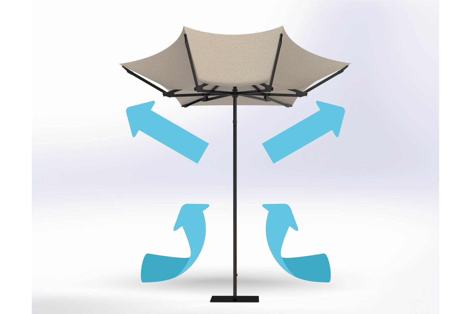 風抜き機構「ベンチレーションシステム」