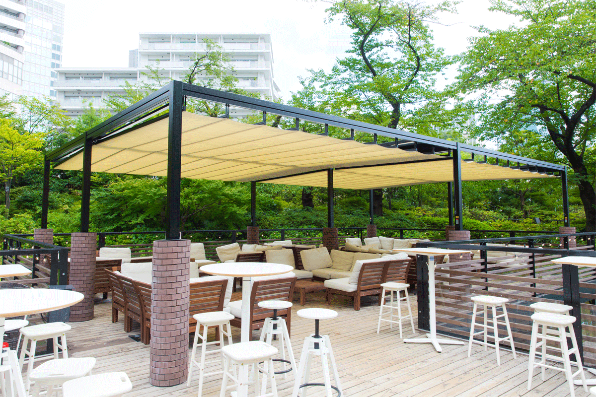 自立型オーニング「リパーロ」