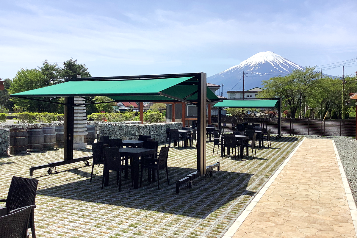 自立型オーニング カシオペア Rタイプ